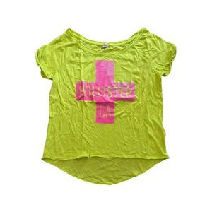 Hollister Lime green t shirt size XS